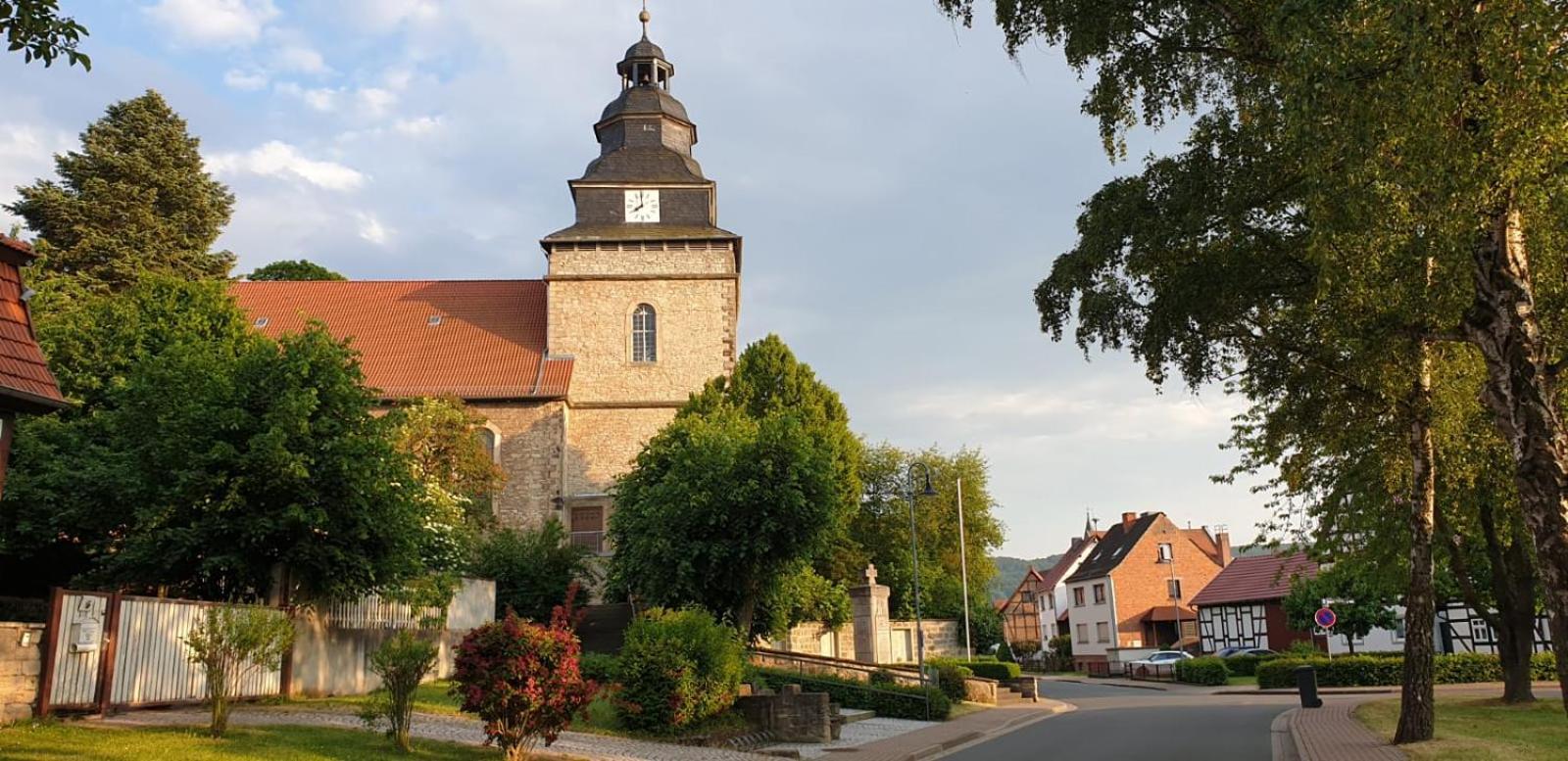 Stilvolle Ferienwohnung Im Eichsfeld Niederorschel Buitenkant foto